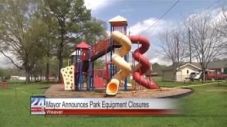 Weaver Mayor Announces Park Equipment Closures