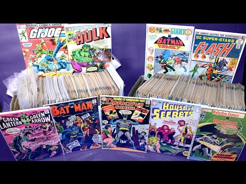 Epic Comic Book Collection Pickups Garage Sale Haul Silver Age Bronze Age Key Issue Video