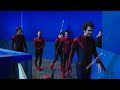 Behind The Scenes With The Three Peter Parker Spider Man No Way Home