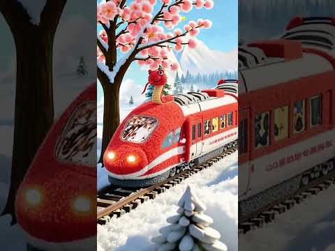 snake train 🚂🚆... subscribe channel @podcast-k3f #viralvideo #post #train #snake