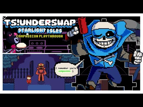 TS!UnderSwap Compassion Route | Full Playthrough (Pacifist)