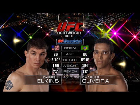 Darren Elkins vs Charles Oliveira full fight