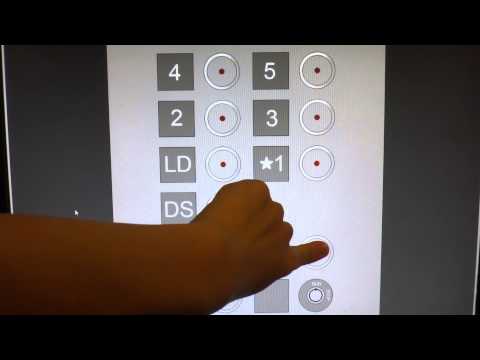 Animated: Busy Schindler Traction Freight Elevators at Shops At Stadium Square in St. Conroe