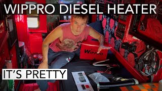 Setting Up Winter Heat Solutions for the Van