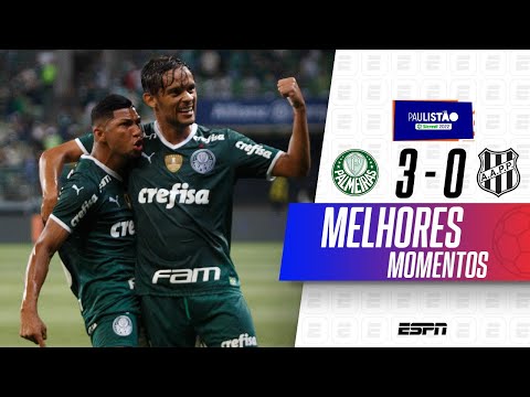 PALMEIRAS ENFIA 3 NA PONTE PRETA E SEGUE VOANDO RUMO AO MUNDIAL DE CLUBES | MELHORES MOMENTOS