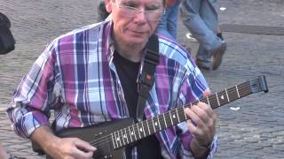Street Musician Playing Santana&#39;s Europa at the Pantheon