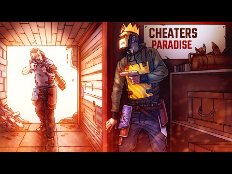 I BUILD IN A CHEATERS PARADISE AND WON - RUST