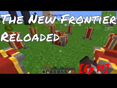 S3E11 : Mystical agriculture tier 1 seeds - The New Frontier Reloaded Modded minecraft 1.14