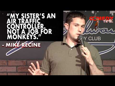 Any Monkey Could Do This Job | Mike Recine | Comedy Time