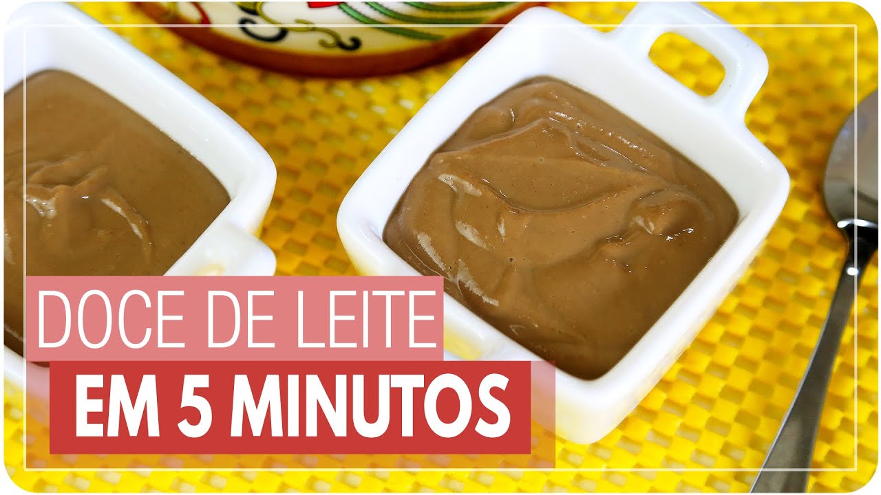 DOCE DE LEITE PRONTO EM 5 MINUTOS - SUPER FÁCIL | Mamãe Vida Saudável #322