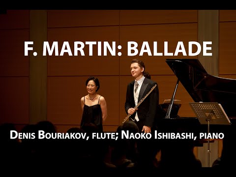 F. Martin: Ballade for flute and piano