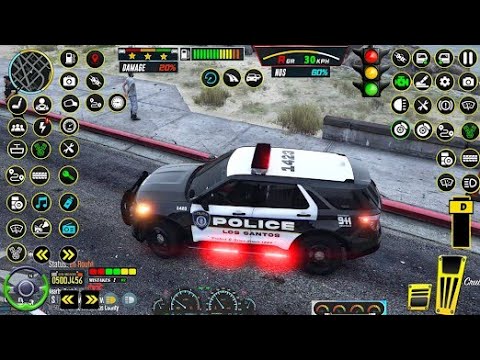 Chris rides on toy police car - Kids stories about good behavior and rules