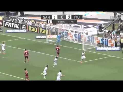 Santos 1 x 0 Ituano Final Paulistão 2014 MELHORES MOMENTOS 13/04/2014