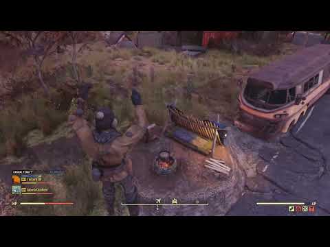 Fallout 76 - Lean-TO Survival Tent Demo - Fallout 1st Monthly Reward