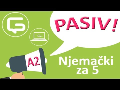 Njemački za 5: Pasiv u njemačkom jeziku (epizoda 28)