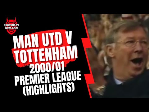 Man Utd v Tottenham 2000/01 Premier League