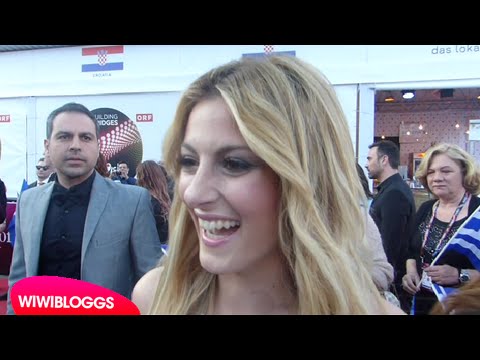 Eurovision 2015 red carpet: Maria Elena Kyriakou (Greece 2015) | wiwibloggs