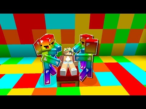 NOOB'UN SEVGİLİSİNİ GÖKKUŞAĞI CANAVARLARI KAÇIRDI! - Minecraft