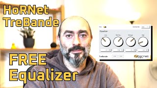 Video thumbnail for HoRNet TreBande Plugin - Free EQ Emulation for Vintage Warmth and Colorful Tones! by HoRNet Plugins