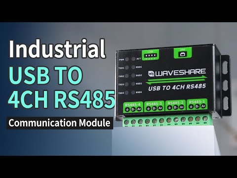 USB TO 4CH RS485 Industrial Converter