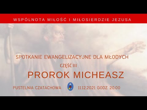 Spotkanie dla młodych ONLINE Część III - 11.12.2021 godz. 20:00