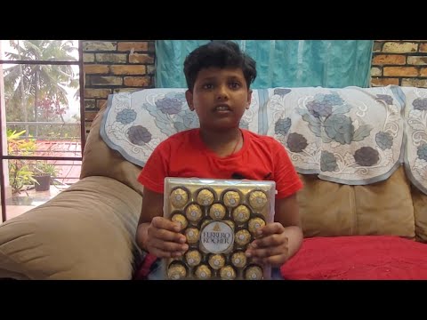 FERRERO ROCHER GIFT BOX 24 PIECES#gifts#ferrerorocher#chocolate