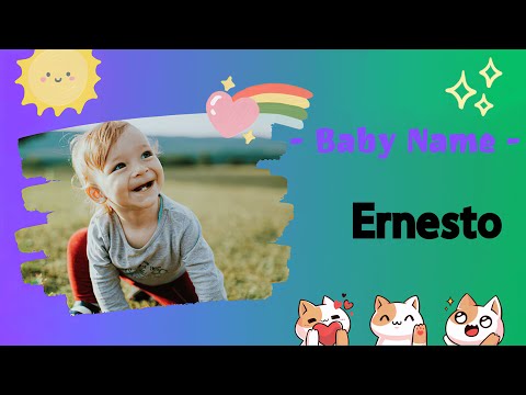 ERNESTO | Ernesto name meaning | Boy Name Meaning | Serious (2023)