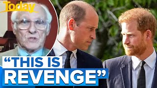Former royal insider reacts to accusations in Prince Harry's leaked book | Today Show Australia