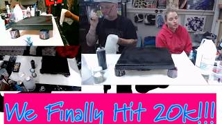 We finally hit 20k subs y&#39;all!!!!! Pour and discount code!!!