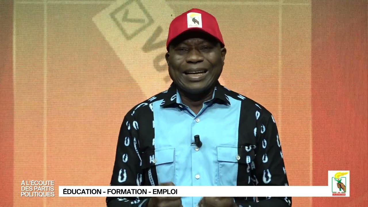 LEGISLATIVES : MESSAGE DE CAMPAGNE DES DEMOCRATES PORTANT SUR L’EDUCATION, LA FORMATION ET L’EMPLOI - NEWS AFRIKA TV