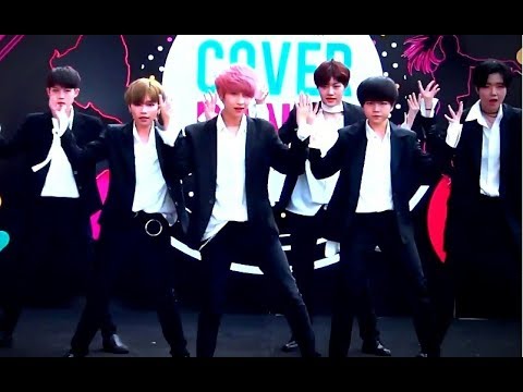 "1TRACK" cover "Intro+Fantasy" (JBJ) @ "Central Chaengwattana Cover Dance 2018"