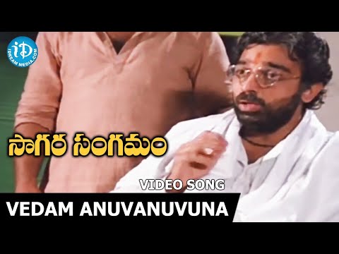 Vedam Anuvanuvuna Song - Sagara Sangamam Movie Songs |Kamal Haasan | Jayaprada | SP Sailaja | iDream
