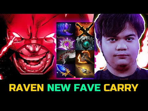 PRACTICING NEW POS 1 HERO - FNATIC.RAVEN SUPER CARRY
