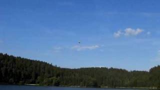 preview picture of video 'Hangar 9 Piper J-3 CUB - Wasserflug 1'