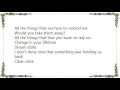 Bodyjar - Clean Slate Lyrics - Nohemi Felter Bodyjar - Clean Slate Lyrics