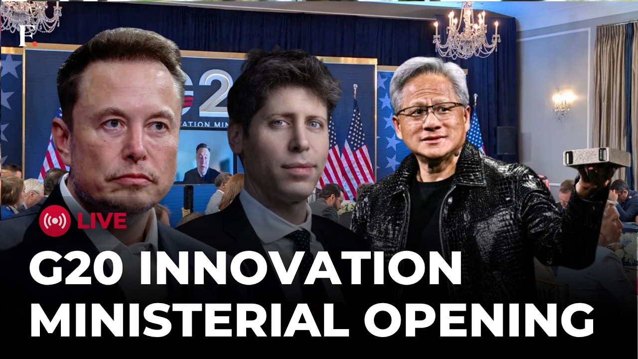 G20 Innovation Summit LIVE: Elon Musk, Sam Altman & Jensen Huang Gather For AI Talks
