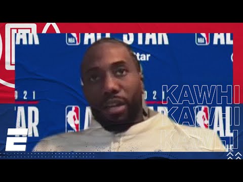我的計劃是去參加奧運會，2021年NBA全明星賽。 (Kawhi Leonard says 'my plan is to go' to the Olympics | 2021 NBA All-Star Game)