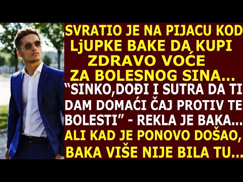 SAŽALIO SE NA STARICU I KUPIO JABUKE OD NjE. NIJE NI SLUTIO KO ĆE MU BITI OVA BAKA, MALO KASNIJE...