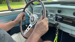 1967 Volkswagen Beetle Driving