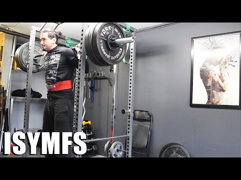 Heavy Squats - ISYMFS! OHP & Backed Off Deadlifts Video