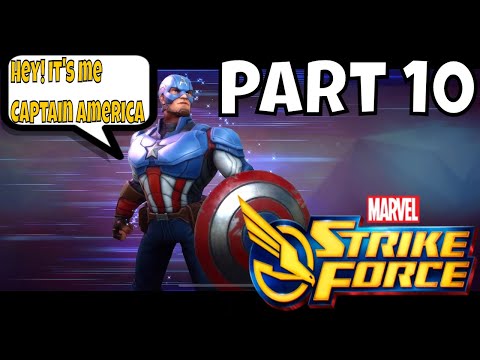Marvel Strike Force: Gameplay Walkthrough Part 10