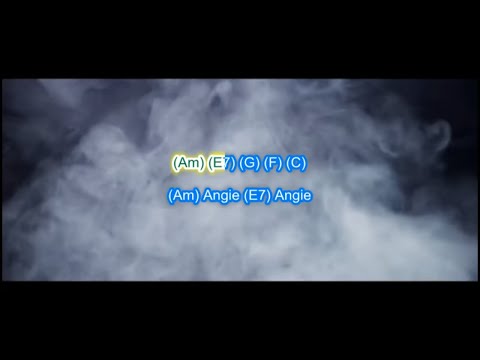 The Rolling Stones 'Angie' Play along with scrolling guitar chords and lyrics