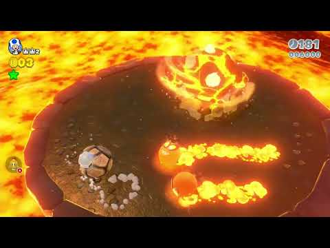 Super Mario 3D World (Switch) 7-A Itemless Speedrun - Time: 33 (TWR)