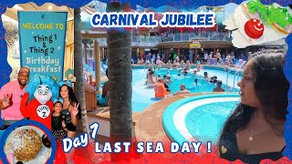Day 7 on Carnival Jubilee! #carnivaljubilee #choosefun #cruise