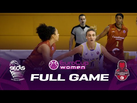 Cadi La Seu v Casademont Zaragoza | Full Basketball Game | EuroCup Women 2022-23