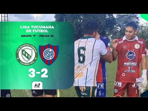 RESUMEN: Sportivo Trinidad 3-2 San Lorenzo de Santa Ana | Fecha 10 - Liga Tucumana de Fútbol 2026