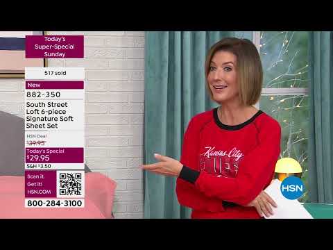 HSN | Today's Super-Special Sunday - South Street Loft Home Fashions 02.09.2025 - 12 AM