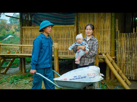 A Single Mother Builds a Stone Kitchen - A Surprise Gift from a Kind Police Officer | New Life