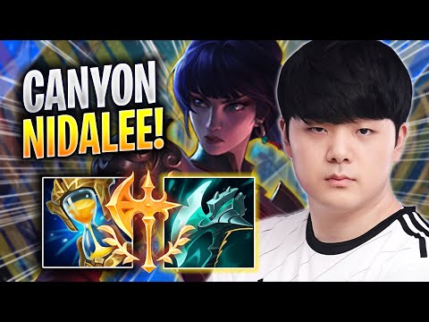CANYON IS SO CRAZY WITH NIDALEE! - DK Canyon Plays Nidalee JUNGLE vs Lillia! | Season 2023