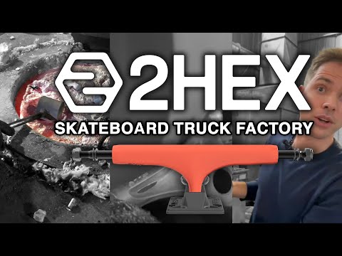 Inside 2HEX Skateboard Trucks Factory